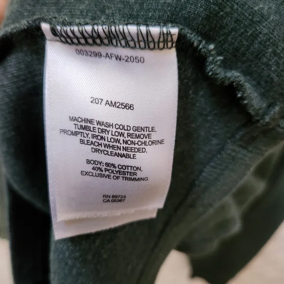 Vintage Columbia men's XL pullover knit sweater olive green - Picture 5 of 5